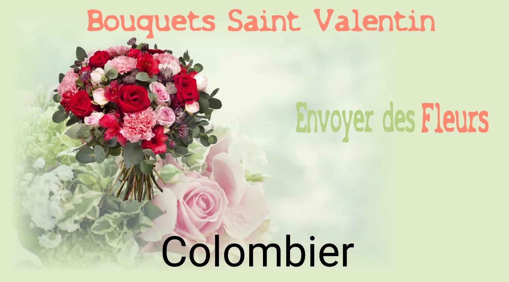Roses de Saint-Valentin livrées à Colombier